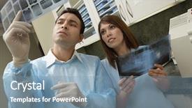  Presentation with bacteria on tooth - PPT theme with religious - piazza duomo in ravenna  background and a violet colored foreground