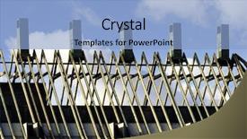  Presentation with house - Slide set with rafters on top of new background and a light blue colored foreground