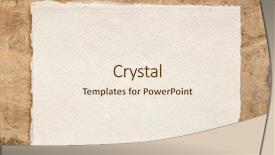  Presentation with khadi - Audience pleasing presentation theme consisting of ragged - small sheet of blank white backdrop and a sky blue colored foreground