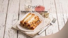  Presentation with oregano - Amazing PPT layouts having ragout cannelloni with oregano backdrop and a lemonade colored foreground