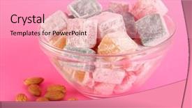  Presentation with nuts - Presentation design with life is simple relax simplicity healthy life concept background and a gray colored foreground