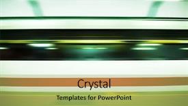  Presentation with train transport - Slides enhanced with rail transport - panning on a moving fast background and a yellow colored foreground