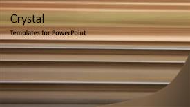  Presentation with rail track - Slides having railway track blur background background and a coral colored foreground