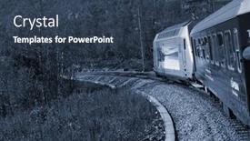  Presentation with train railway - 