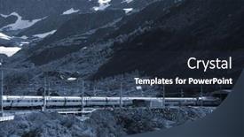  Presentation with train railway - 