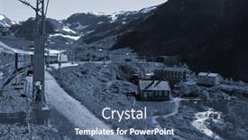  Presentation with train railway - 