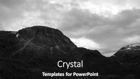  Presentation with train railway - PPT layouts having railway-travel-in-norway-views background and a dark gray colored foreground