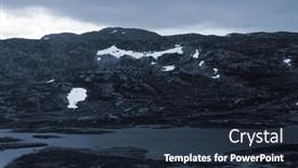  Presentation with train railway - PPT theme featuring railway-travel-in-norway-views background and a wine colored foreground