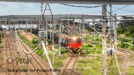  Presentation with cheap - Presentation enhanced with railways-a-cheap-method and a coral colored foreground