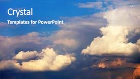  Presentation with storm drainage - Presentation design consisting of rain backgrounds - background of storm clouds background and a  colored foreground