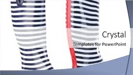  Presentation with bright colorful candy isolated - Presentation theme enhanced with rain boots - pair of colorful gumboots isolated background and a white colored foreground