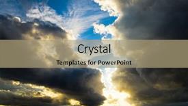  Presentation with rain clouds - Cool new PPT layouts with rain clouds - nasty day light and dark backdrop and a coral colored foreground