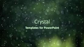  Presentation with rain sky - Presentation design consisting of rain-falling-from-the-sky background and a tawny brown colored foreground