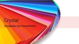  Presentation with rainbow - Colorful PPT layouts enhanced with rainbow color palette isolated backdrop and a red colored foreground