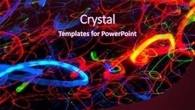  Presentation with digital art women - Beautiful presentation theme featuring rainbow music - vivid wallpaper digital motion backdrop and a wine colored foreground