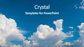  Presentation with sun life financial - PPT theme with raincloud - spectacular cloudscape summer sun background and a ocean colored foreground