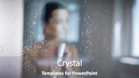  Presentation with weight loss woman showing - Cool new presentation design with rainfall - woman taking a long hot backdrop and a gray colored foreground