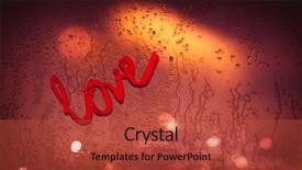  Presentation with passion - Audience pleasing presentation consisting of raining letters - love and passion sexy background backdrop and a red colored foreground