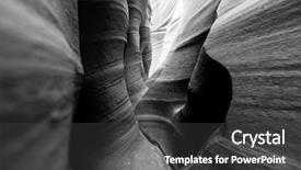  Presentation with panorama from bryce canyon national - Audience pleasing slide set consisting of rainwater - slot canyon in grand staircase backdrop and a dark gray colored foreground