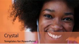  Presentation with bad weather - PPT layouts enhanced with rainy day and bad weather background and a coral colored foreground