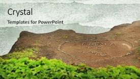  Presentation with rainy day - Slide deck enhanced with rainy day in miraflores lima peru south america background and a sky blue colored foreground