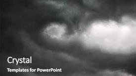  Presentation with tornado - Audience pleasing presentation consisting of rainy season - storm cloud rotation the beginning backdrop and a dark gray colored foreground