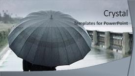 Presentation with rainy day - Cool new theme with rainydays - rainy day backdrop and a light gray colored foreground