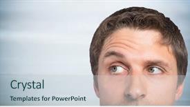  Presentation with wood-panel - Amazing PPT layouts having raised panels - digital composite of top backdrop and a sky blue colored foreground