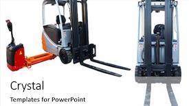  Presentation with prayer image - Cool new PPT theme with raised panels - image of loader backdrop and a  colored foreground