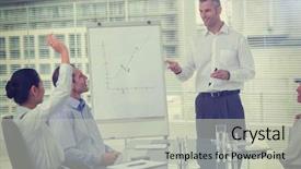  Presentation with strengthen mind and body during adversity - Amazing slide set having raising charts - businesswoman asking question during her backdrop and a light gray colored foreground