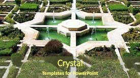  Presentation with india fort - Slide set having rajputs - garden of amber fort background and a tawny brown colored foreground