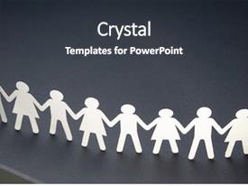 Work Rally Powerpoint Ideas Social Work Rally Chain PPT template 39 | CrystalGraphics