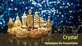  Presentation with eid - PPT layouts enhanced with ramadan and eid theme background background and a tawny brown colored foreground