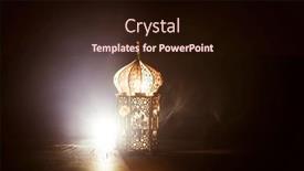  Presentation with ramadan - Presentation consisting of ramadan-kareem-background-ornamental-arabic background and a wine colored foreground