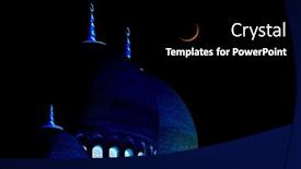  Presentation with abu dhabi - Slides having ramadan-kareem-background-sheikh-zayed background and a black colored foreground