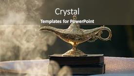  Presentation with quran - Slide set consisting of ramadan-kareem-festive-greeting-card background and a tawny brown colored foreground