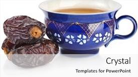  Presentation with ramadan - Audience pleasing PPT theme consisting of ramdan - ramadan eastern refreshment drink backdrop and a white colored foreground