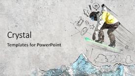  Presentation with ramp - Beautiful PPT layouts featuring ramp up - close up of hand drawing backdrop and a light gray colored foreground