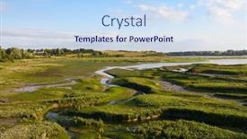  Presentation with france - Audience pleasing slide deck consisting of rance-estuary-in-brittany-france backdrop and a sky blue colored foreground