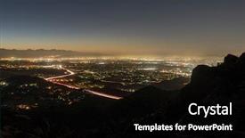  Presentation with mountain view california - Beautiful slides featuring ranch and the 118 freeway backdrop and a black colored foreground