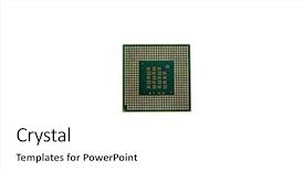  Presentation with conductor - PPT theme enhanced with random access memory - gold computer scrap connection pins background and a white colored foreground