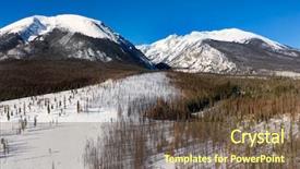  Presentation with mountain view - Theme enhanced with range near silverthorne in summit background and a tawny brown colored foreground