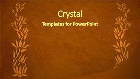  Presentation with christmas borders grunge border decoration - Theme having rangoli border on grunge mud background and a tawny brown colored foreground