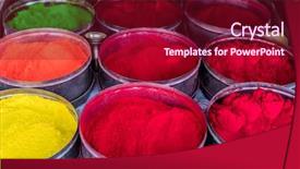  Presentation with kathmandu - Cool new PPT layouts with rangoli powder for sale backdrop and a violet colored foreground