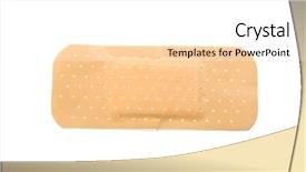  Presentation with octopus on isolated white - Audience pleasing presentation theme consisting of rapair - bandaid isolated on white background backdrop and a white colored foreground