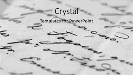  Presentation with ancient book - Beautiful presentation theme featuring rare book - background detail of an ancient backdrop and a light gray colored foreground