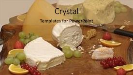  Presentation with appetizers - Amazing presentation theme having rasberries - cheese platter - wedding appetizers backdrop and a  colored foreground