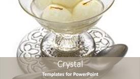  Presentation with cottage industry - PPT layouts enhanced with rasgulla-homemade-cottage-cheese-dumplings background and a gray colored foreground