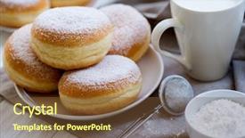  Presentation with german - Beautiful slide deck featuring fat thursday the last day backdrop and a tawny brown colored foreground