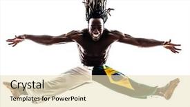  Presentation with rasta - Amazing slide deck having rasta - one brazilian black man dancer backdrop and a lemonade colored foreground